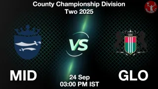MID vs GLO Matcch Previews