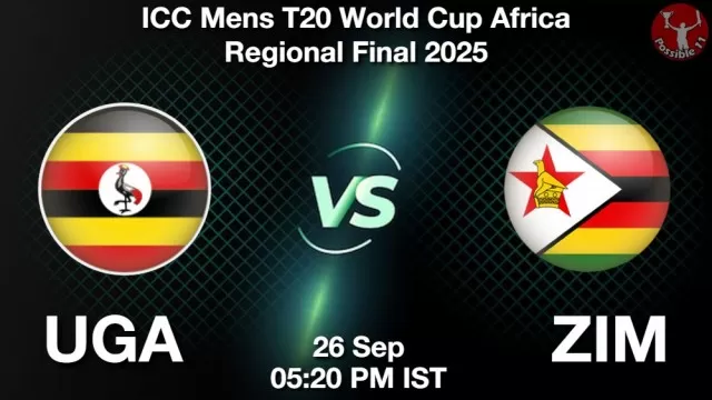 UGA vs ZIM ड्रीम11 भविष्यवाणी, फैंटेसी क्रिकेट टीम - 26 सितम्बर 2025