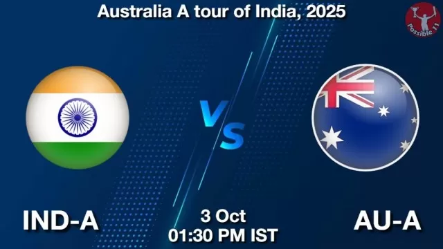 IND-A vs AU-A ड्रीम11 भविष्यवाणी, फैंटेसी क्रिकेट टीम - 03 अक्टूबर 2025