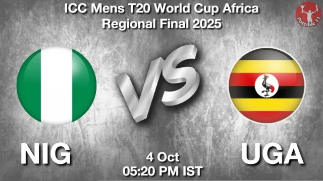 NIG vs UGA ड्रीम11 भविष्यवाणी, फैंटेसी क्रिकेट टीम - 04 अक्टूबर 2025