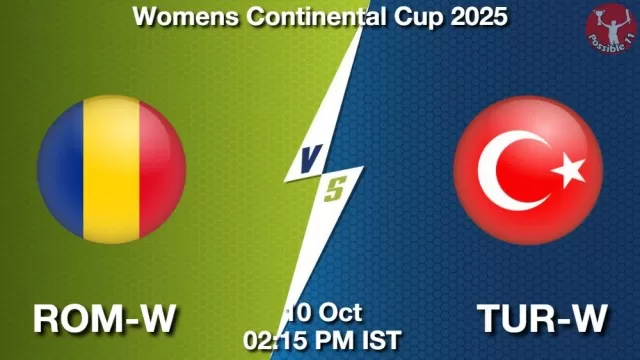 ROM-W vs TUR-W ड्रीम11 भविष्यवाणी, फैंटेसी क्रिकेट टीम - 10 अक्टूबर 2025