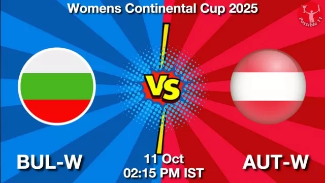 BUL-W vs AUT-W ड्रीम11 भविष्यवाणी, फैंटेसी क्रिकेट टीम - 11 अक्टूबर 2025