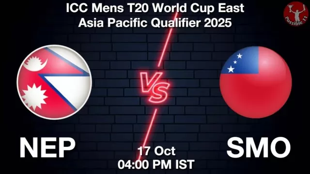 NEP vs SMO ड्रीम11 भविष्यवाणी, फैंटेसी क्रिकेट टीम - 17 अक्टूबर 2025