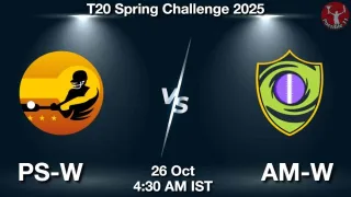 PS-W vs AM-W Matcch Previews
