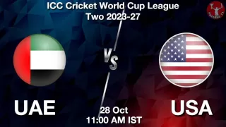 UAE vs USA Matcch Previews