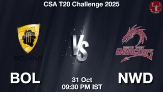 BOL vs NWD Matcch Previews