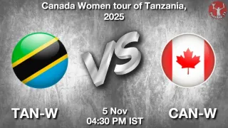 TAN-W vs CAN-W Matcch Previews