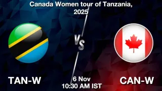TAN-W vs CAN-W Matcch Previews