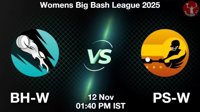 BH-W vs PS-W ड्रीम11 भविष्यवाणी, फैंटेसी क्रिकेट टीम - 12 नवंबर 2025