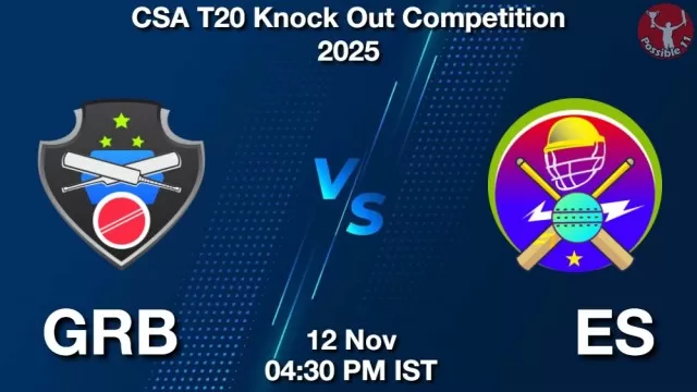 GRB vs ES ड्रीम11 भविष्यवाणी, फैंटेसी क्रिकेट टीम - 12 नवंबर 2025