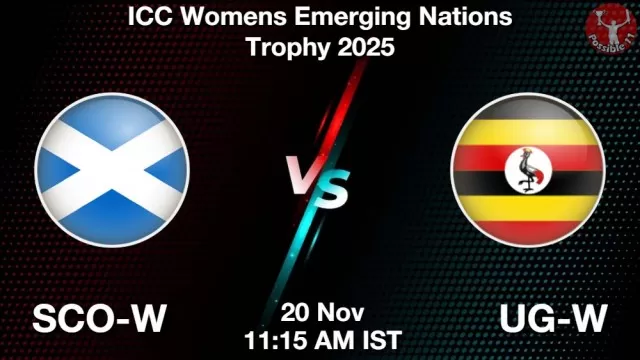 SCO-W vs UG-W ड्रीम11 भविष्यवाणी, फैंटेसी क्रिकेट टीम - 20 नवंबर 2025
