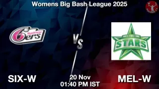 SIX-W vs MEL-W Matcch Previews