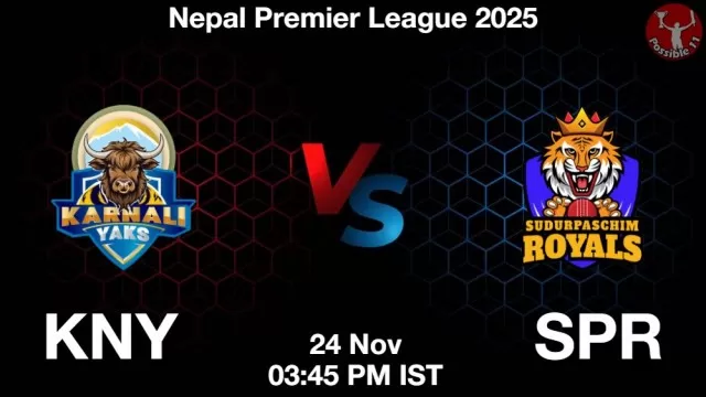 KNY vs SPR ड्रीम11 भविष्यवाणी, फैंटेसी क्रिकेट टीम - 24 नवंबर 2025
