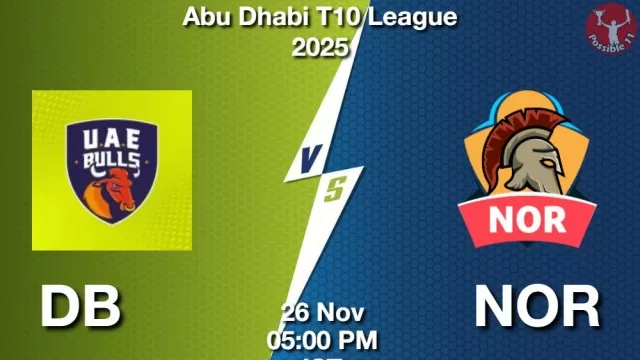 DB vs NOR ड्रीम11 भविष्यवाणी, फैंटेसी क्रिकेट टीम - 26 नवंबर 2025