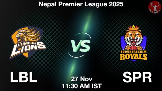 LBL vs SPR ड्रीम11 भविष्यवाणी, फैंटेसी क्रिकेट टीम - 27 नवंबर 2025