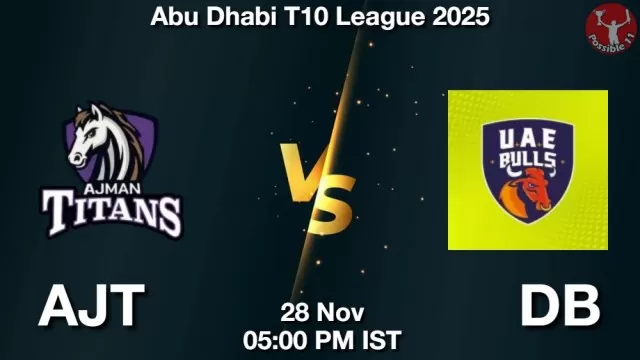 AJT vs DB ड्रीम11 भविष्यवाणी, फैंटेसी क्रिकेट टीम - 28 नवंबर 2025