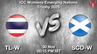TL-W vs SCO-W Matcch Previews
