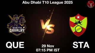 QUE vs STA Matcch Previews
