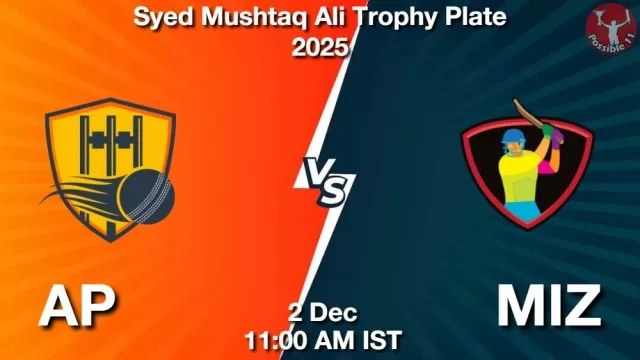 AP vs MIZ ड्रीम11 भविष्यवाणी, फैंटेसी क्रिकेट टीम - 02 दिसंबर 2025