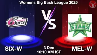 SIX-W vs MEL-W Matcch Previews