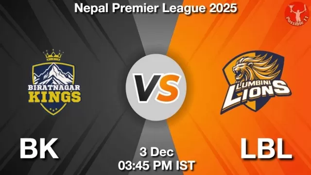 BK vs LBL ड्रीम11 भविष्यवाणी, फैंटेसी क्रिकेट टीम - 03 दिसंबर 2025