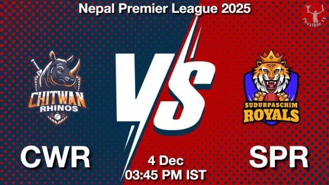 CWR vs SPR ड्रीम11 भविष्यवाणी, फैंटेसी क्रिकेट टीम - 04 दिसंबर 2025
