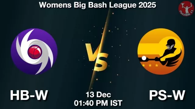 HB-W vs PS-W ड्रीम11 भविष्यवाणी, फैंटेसी क्रिकेट टीम - 13 दिसंबर 2025