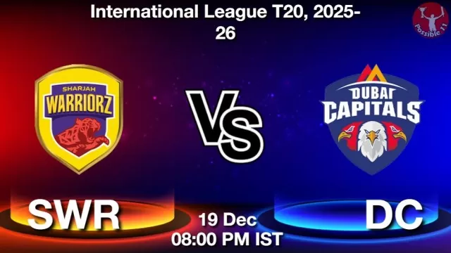 SWR vs DC ड्रीम11 भविष्यवाणी, फैंटेसी क्रिकेट टीम - 19 दिसंबर 2025