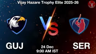 GUJ vs SER Matcch Previews