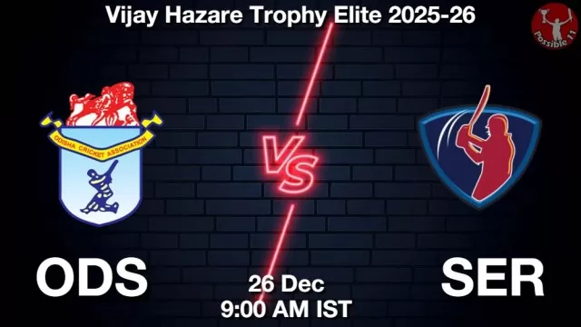 ODS vs SER ड्रीम11 भविष्यवाणी, फैंटेसी क्रिकेट टीम - 26 दिसंबर 2025