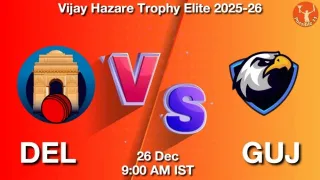 DEL vs GUJ Matcch Previews
