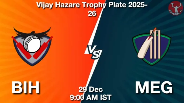 BIH vs MEG ड्रीम11 भविष्यवाणी, फैंटेसी क्रिकेट टीम - 29 दिसंबर 2025
