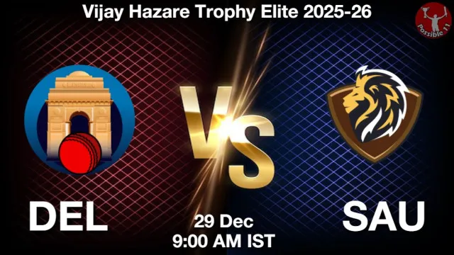 DEL vs SAU ड्रीम11 भविष्यवाणी, फैंटेसी क्रिकेट टीम - 29 दिसंबर 2025