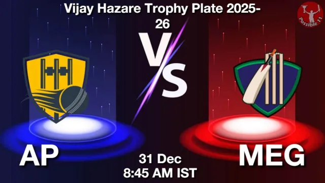 AP vs MEG ड्रीम11 भविष्यवाणी, फैंटेसी क्रिकेट टीम - 31 दिसंबर 2025