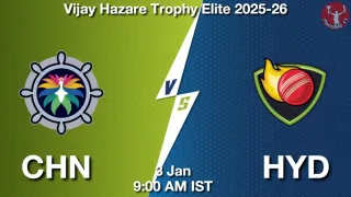 CHN vs HYD Matcch Previews