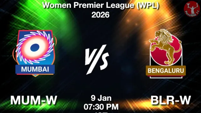 MUM-W vs BLR-W ड्रीम11 भविष्यवाणी, फैंटेसी क्रिकेट टीम - 09 जनवरी 2026