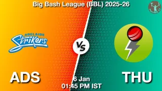 ADS vs THU Matcch Previews