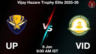 UP vs VID Matcch Previews
