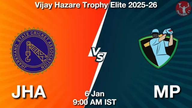 JHA vs MP ड्रीम11 भविष्यवाणी, फैंटेसी क्रिकेट टीम - 06 जनवरी 2026