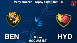 BEN vs HYD Matcch Previews
