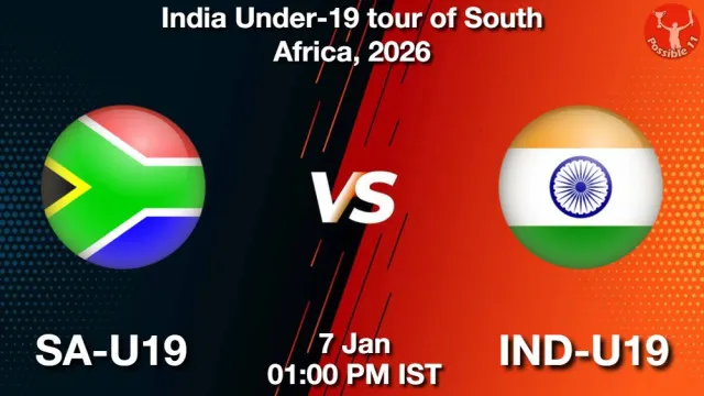 SA-U19 vs IND-U19 ड्रीम11 भविष्यवाणी, फैंटेसी क्रिकेट टीम - 07 जनवरी 2026