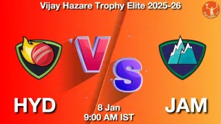 HYD vs JAM Matcch Previews