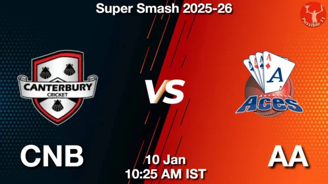 CNB vs AA ड्रीम11 भविष्यवाणी, फैंटेसी क्रिकेट टीम - 10 जनवरी 2026