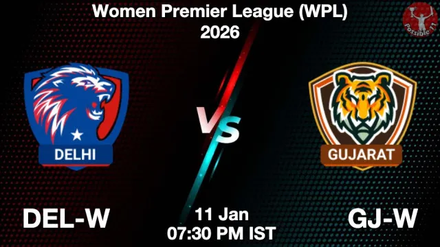 DEL-W vs GJ-W ड्रीम11 भविष्यवाणी, फैंटेसी क्रिकेट टीम - 11 जनवरी 2026