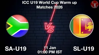 SA-U19 vs SL-U19 Matcch Previews