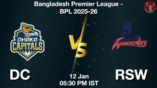 DC vs RSW Matcch Previews