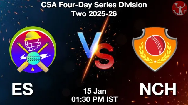 ES vs NCH ड्रीम11 भविष्यवाणी, फैंटेसी क्रिकेट टीम - 15 जनवरी 2026