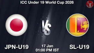 JPN-U19 vs SL-U19 Matcch Previews