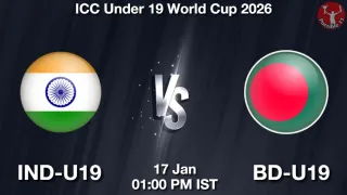IND-U19 vs BD-U19 Matcch Previews
