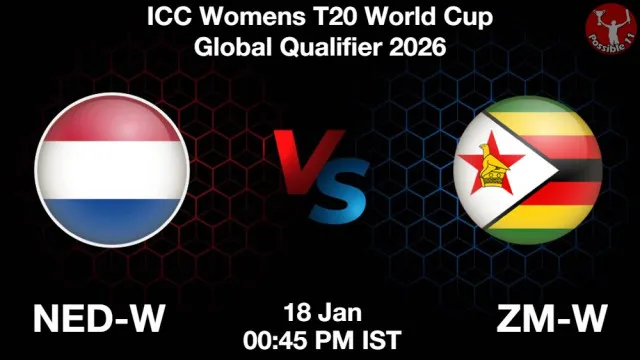 NED-W vs ZM-W ड्रीम11 भविष्यवाणी, फैंटेसी क्रिकेट टीम - 18 जनवरी 2026